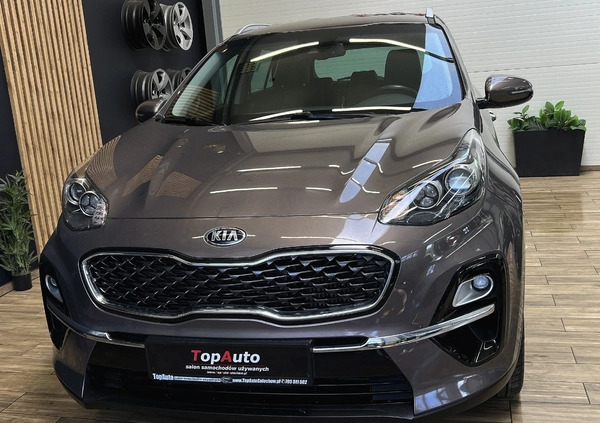 Kia Sportage cena 94900 przebieg: 91000, rok produkcji 2019 z Wiązów małe 781